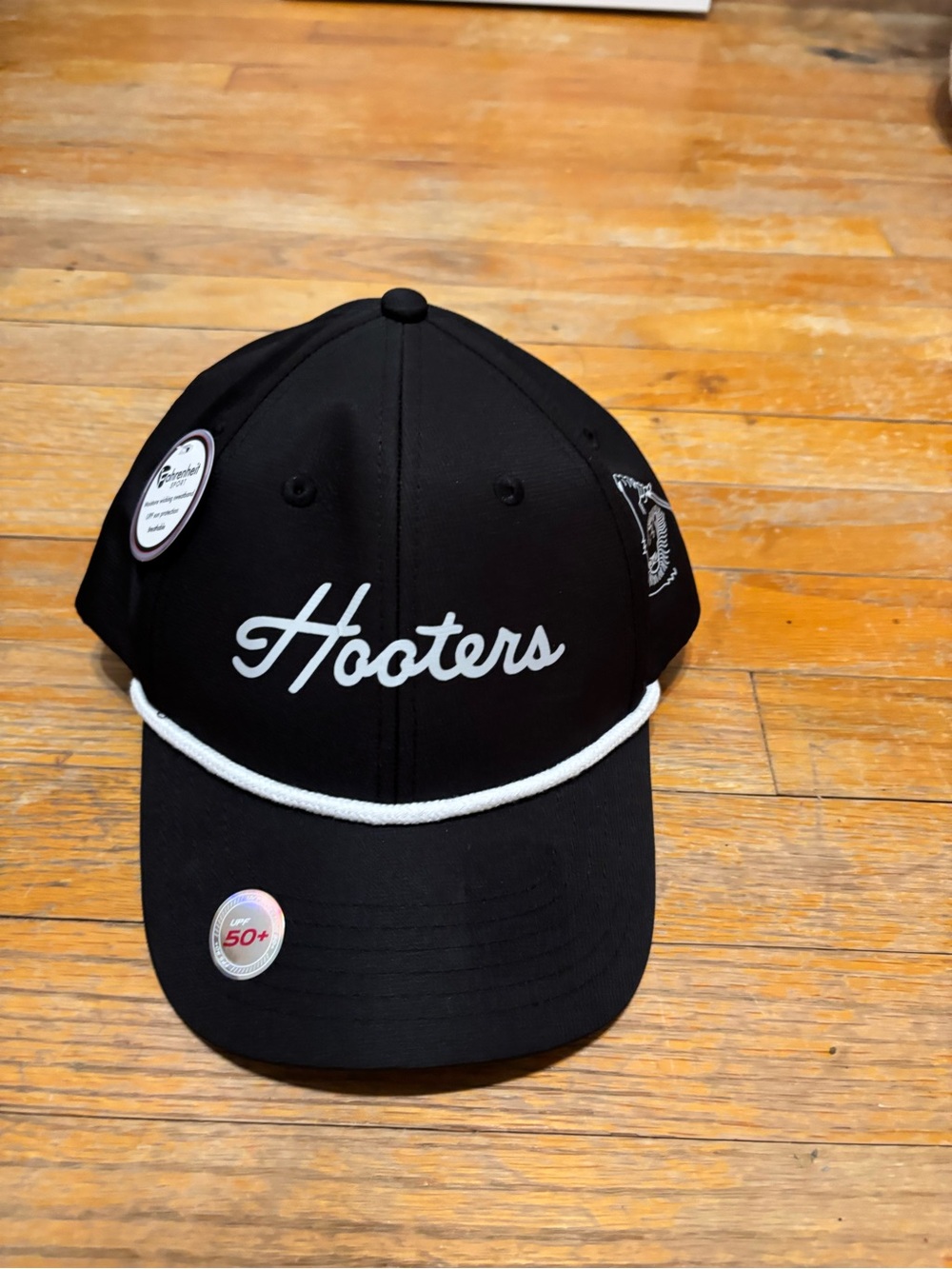 Hat on Wooden Floor